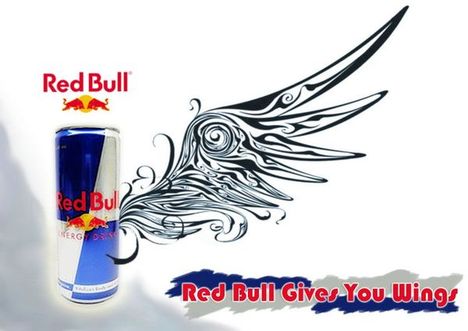 Red Bull's Logo Can Give You Wings 